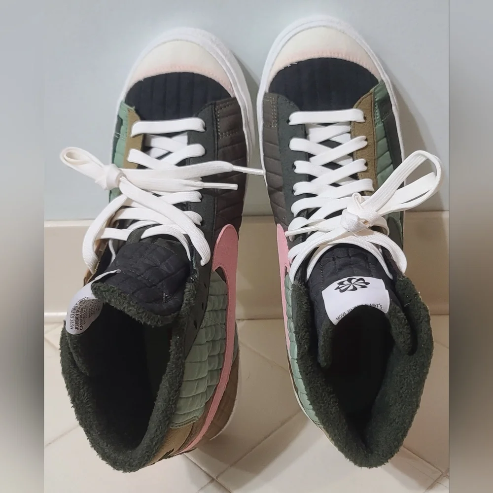Nike Blazer Mid 77 PremiumToasty Sequoia Quilted Men's Size 9 - Picture 3 of 6